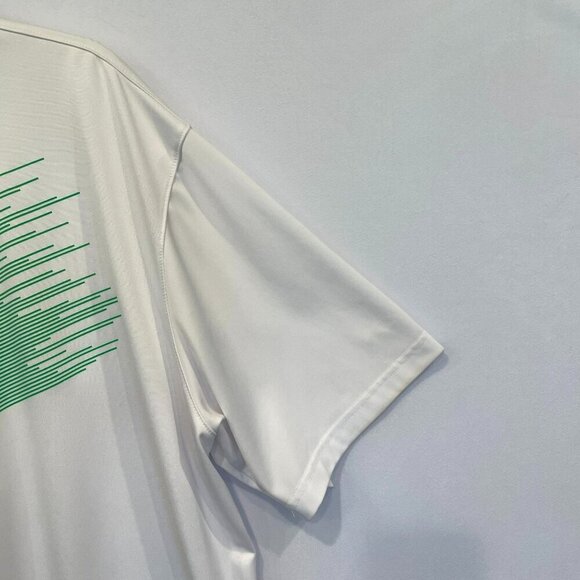 Champion Men's 3-Button White Golf Polo Shirt Size XXL Activewear Short Sleeve - Picture 3 of 16